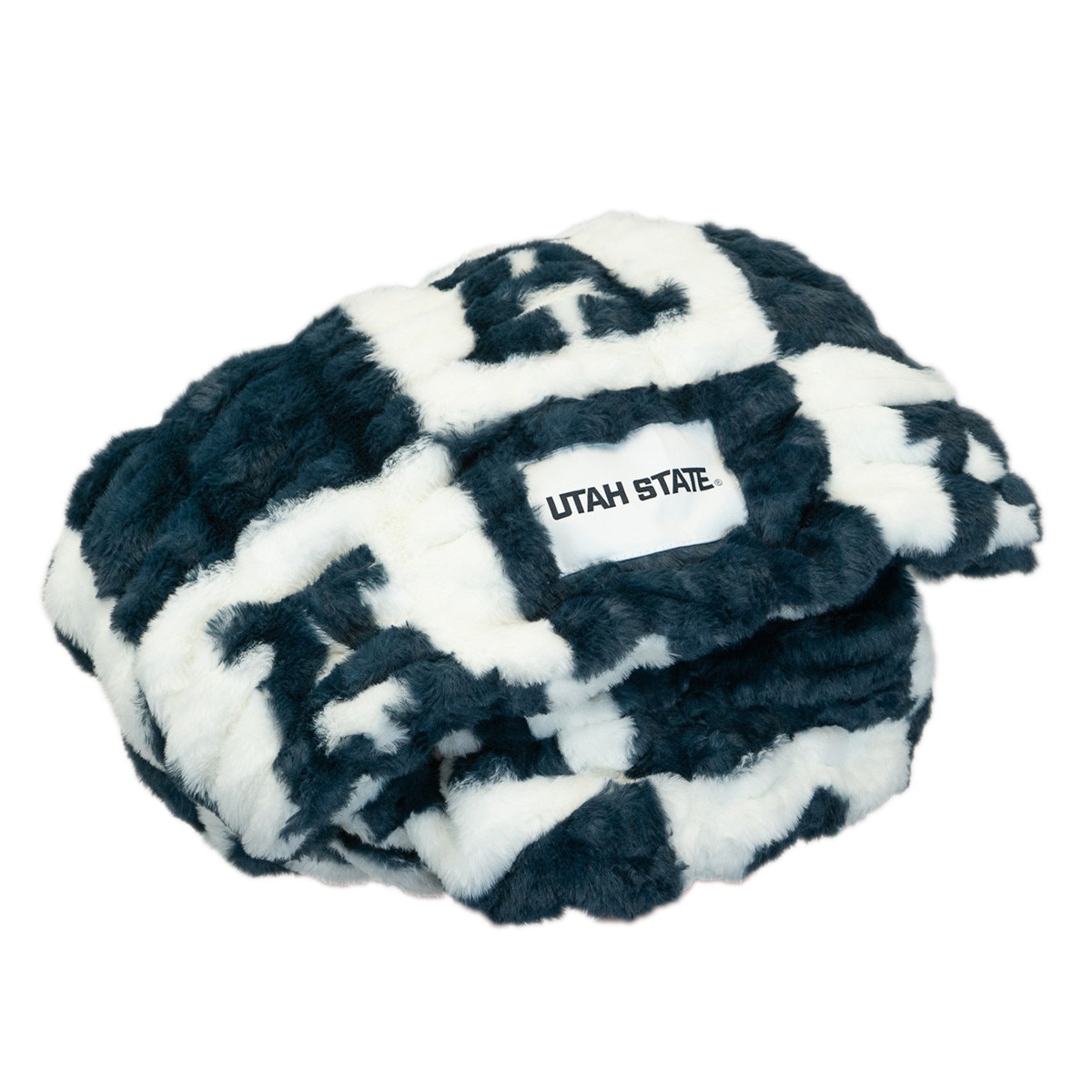 Minky Couture Utah State Aggies Hugs Blanket